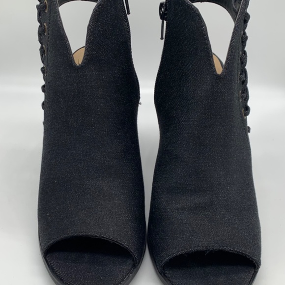 Denim sling back shoes - Picture 2 of 2